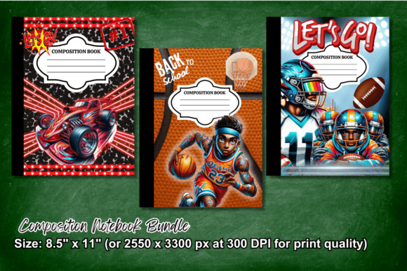 Boy Ten Notebook Covers: Style, Swagger, and School Success for Young MVPs