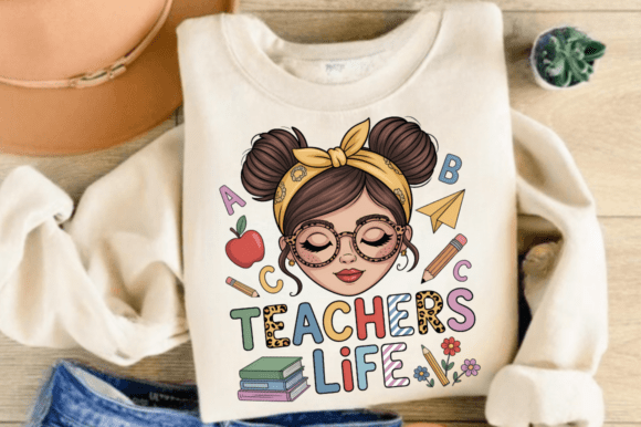 Funny Teacher Life PNG: A Creative and Versatile Design for Educators and Beyond