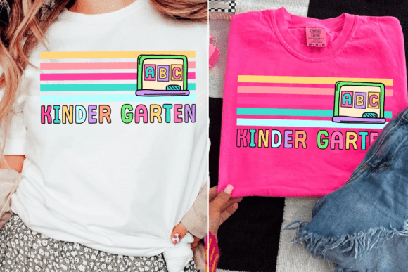 Retro Kindergarten PNG: A Timeless Addition to Modern Classroom Decor