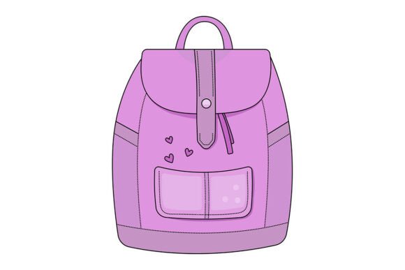 Romantic and Feminine Pink Backpack: A Versatile Design for Modern Creativity
