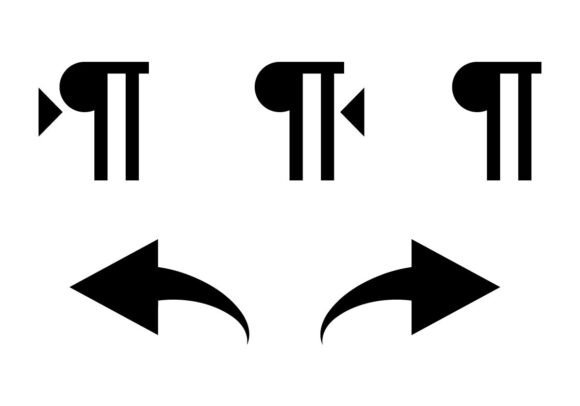 Vector Set of Arrows in Black: A Versatile Tool for Design and Navigation